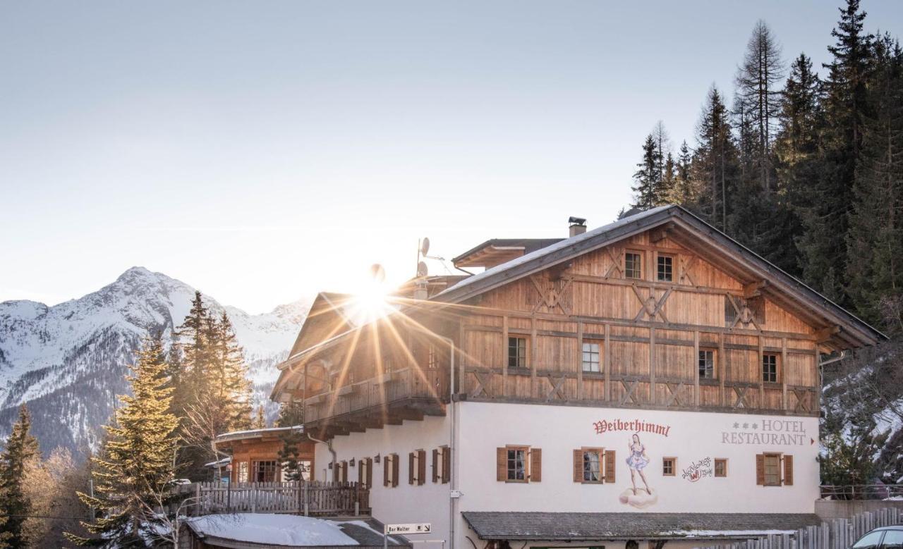 Skihotel Weiberhimmel Ultimo Bagian luar foto